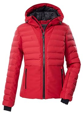 Killtec Damen Ksw 115 Wmn Ski Qltd Jckt Ski-Steppjacke/Funktionsjacke mit Kapuze und Schneefang