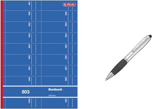 Bonbuch 803 / A4 / 1000 Abrisse + Touchpen Kugelschreiber