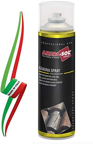GUAINA SPRAY TRASPARENTE RIEMPITIVO PER FORI E CREPE SU LEGNO E MURATURA 500ml MADE IN ITALY