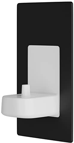 ProofVision Black Metal In-Wall Electric Toothbrush Charger - PV10P-B-FR
