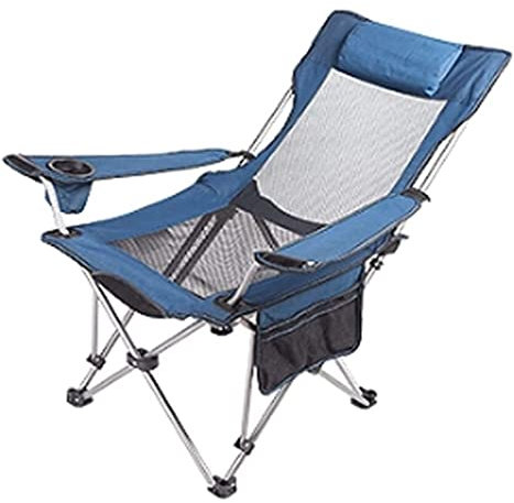UTOQIA Klappstühle Camping Campingstuhl Kompakter Klappstuhl Im Freien, Tragbare Rückenlehne, Angelstuhl, Sitzen, Liegen, Leichter Rucksack-Stuhl Für 2 Zwecke Angelstuhl Camping Stuhl (Color : A)