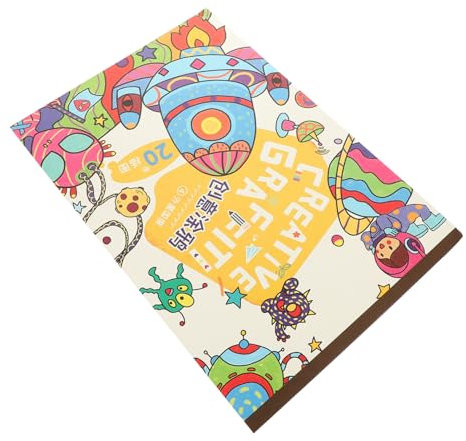STOBOK Aquarellbuch Zeichenbuch Malbuch Für Kinder Bauernhof-partygeschenke Für Kinder Aquarellfarben-set Für Kinder Kleinkind Papier Doodle-buch Graffiti