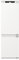 Gorenje NRKI517E41 - Frigorifero da incasso, con nicchia/porta a traino, classe di efficienza energetica: E/NoFrost DualAdvance/252L/AdaptTech/SuperCool/ConvertActive/EcoMode/HxLxP: 177,2 x 54 x 54,5