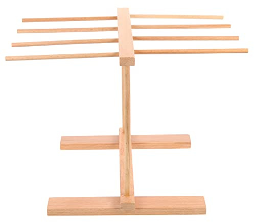 Zerodeko Séchoir à Pâtes Portable Rack de Séchage pour Nouilles Support Ajustable pour Spaghetti et Vermicelles pour Cuisine Maison et Magasin de Restauration