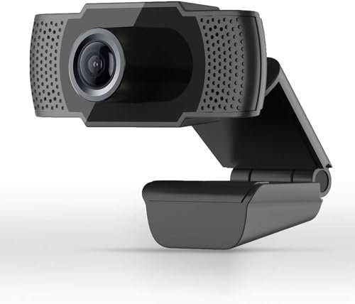 INSTAR Hochwertige USB Webcam IN-W1, Full-HD Web cam, Webcam mit Mikrofon, eingebautes Mikrofon, PC-Kamera, Plug&Play, Windows/MacOS/Linux, ideal für Zoom, Skype, FaceTime und andere Programme