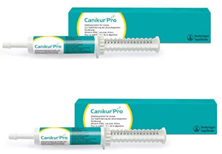 Boehringer Ingelheim Canikur Paste | Doppelpack | 2 x 30 ml | Diät-Ergänzungsfuttermittel für Hunde und Katzen | Kann dabei helfen die natürliche Darmflora zu unterstützen