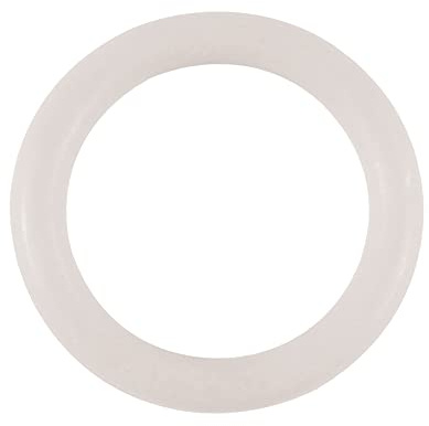 PFIFF 005023 Ersatzring aus Gummi für Sicherheitssteigbügel, 2X Gummiring, Weiß