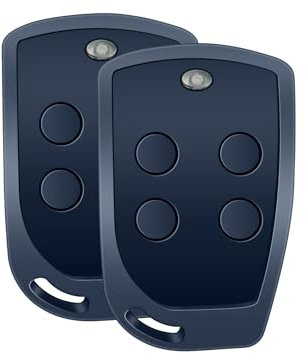 2X Mitto 4 B RCB04 télécommande 4 canaux, Code tournant 433.92Mhz,Compatible avec Mitto2 pour Motorisation Portail/Portes de Garage Garantie de 3 Ans