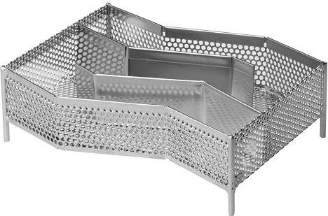 Grillpaul Kaltrauchgenerator Deluxe | Kaltraucherzeuger | Edelstahl | 19x 15 x 5,5cm