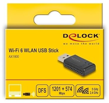 DeLOCK 12772 Tarjeta de Red y Adaptador WLAN 1775 Mbit/s