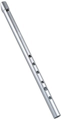 SIUKE Irish Whistle Traditional Tin Penny Whistle 6 Löcher Flöte Blasmusikinstrument für Anfänger Fortgeschrittene & Experten - Tonart D