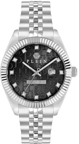 Philipp Plein Herren Analog Quarz Armbanduhr Date Superlative