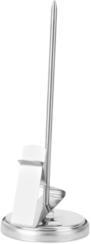 TOYZFRIENDY Termometro da Cucina Analogico in Metallo Resistente per Barbecue e Forno Sonda Lunga Compatto e Portatile per Arrosti e Grigliate Alta Precisione e Durata