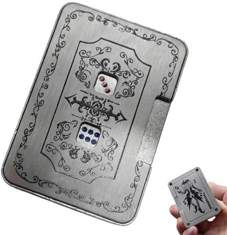 Mechanischer Zappelwürfel aus Aluminium, 3D Fidget Cubes – Anti Stress Spielzeug für Erwachsene, Kreatives Tischspiel für Konzentration & Entspannung in Büro & Zuhause