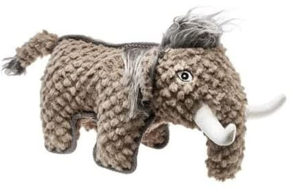 TOUGH KAMERUN Hundespielzeug, Kuscheln, Spielen, 29 cm, Mammut