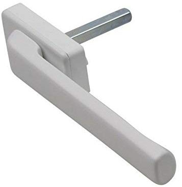 SIEGENIA Si Portal Poignées de porte plates et pliables pour portes et fenêtres pliantes Blanc