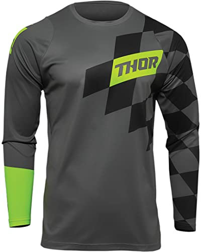 Thor Sector Birdrock Motocross Jersey Grau/Grün L