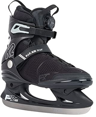 K2 F.I.T. Ice Boa Mens Ice Skates 2022 - Gray / 8.0