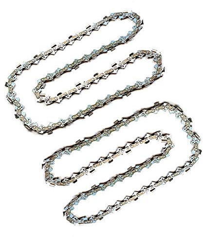 2 cadenas de sierra de 40 cm; 1,3 mm; 3/8; 57 TG compatible con Einhell GC-EC 2040 / LUX Tools E-KS-2400/40 A motosierra