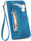 Funda de teléfono móvil para TCL 40 SE con Cremallera Wallet Phone Case, TCL 40 SE Wallet Magnetic Closure Flip Stand Case, Adecuado para TCL 40 SE-Azul
