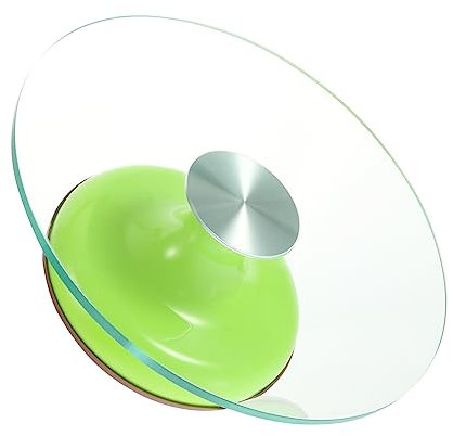 Zerodeko Girevole Per Decorazioni Temperato Strumento Per Cake Design Base Antiscivolo Per Stabilità e Facilità e