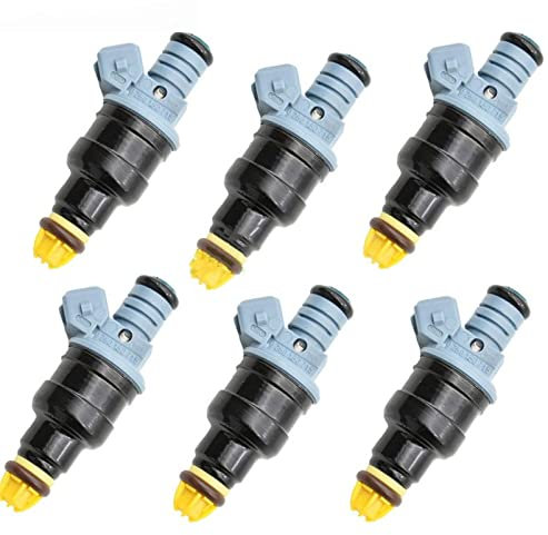 KMAGE 6 Stücke Auto Einspritzdüse Für 3er E30 E36 5 E34 8 E31 7 E32 E38Z1 0280150715 1734776