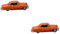 ibasenice 2pièces Modèle De Voiture Ancienne pour Décoration De Bureau Accessoire Élégant pour Collectionneurs Et Automobiles