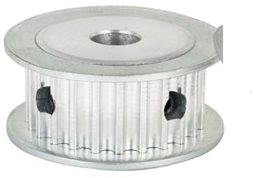 5M-25T Riemenscheibe aus Aluminiumlegierung, Bogenzahn-Innenloch, 6/6,35/8/10/12/14/15/16/17/19/20 mm, Riemenscheibe for Elektromotor, AF-Form, Riemenbreite: 15 mm(10 mm)