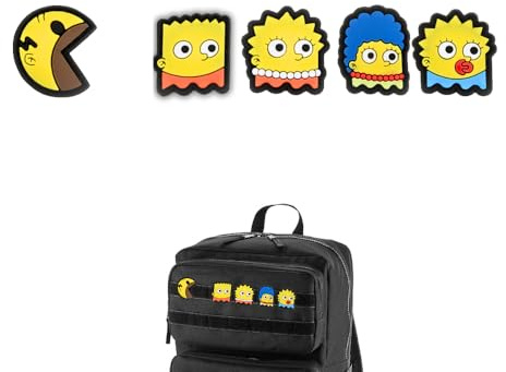 Parche Dibujos Amarillos | Parches Mochila Militar y Mochila Tactica Crossfit Cross Trainning Accesorio Para Mochilas, Gym, Gorra, Chalecos Militares...
