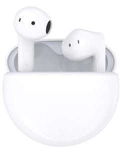 HONOR Choice Earbuds X7e Bluetooth Earphones avec Réduction Active de Bruit Semi-Ouverte, Autonomie 40 Heures, Drivers Dual-Magnet, Étanchéité IP54, Bluetooth 5.3, Moonlight White