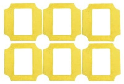 Window Cleaning Robot Mop Weeper Cloth Universal Square Clean Wipes,Compatible For Purerobo, W S3 S4 S3S S5 Window Cleaner Parts Easy To Replace