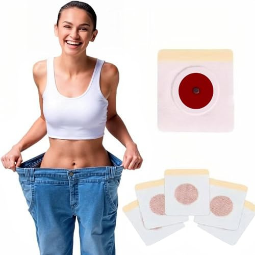 Weight Loss Patch, 60PCS Slimming Patches for Belly Fat – Plant-Powered Sweat-Activated Formula | Thermal Targeting for Waist, Abdomen & Love Handles | Detox & Cellulite Support