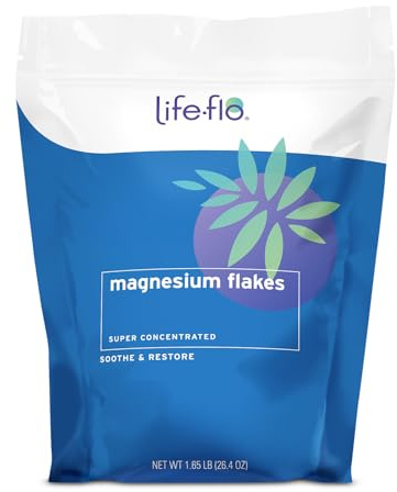 LIFE-FLO Magnesium Bath Flakes, 26.4 oz