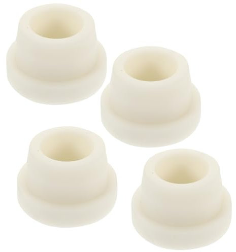 Sosoport 4pcs Pool Ladder Bumpers for 1.9 Pool Ladders Non-slip Rubber Caps Accessories for Swimming Safety
