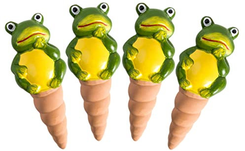 CAXUSD 4stücke Teiliges Selbstbewässernde Pflanzenspitzen Aus Einfache Handhabung Für Zimmerpflanzen Garten Und Terrasse Praktische Tropfenbewässerung Für Mühelose Pflanzenpflege