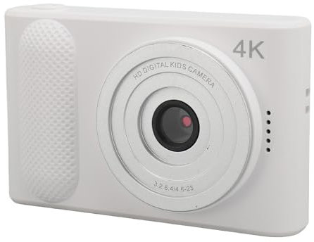 ASHATA Fotocamera SLR Digitale da 48 MP, Videocamera CCD, Videocamere per Vlogging 4K HD per Fotografia, Messa a Fuoco Automatica, Zoom 16X, Display da 2,4 Pollici, Fotocamere Tascabili