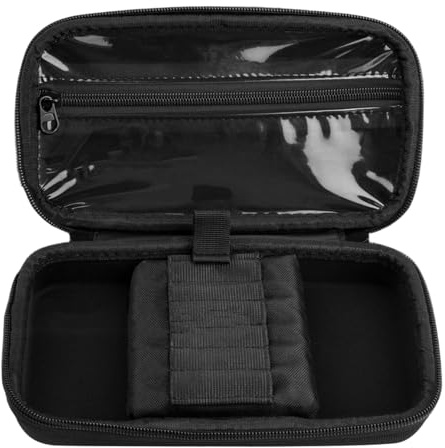 Darttasche 6 Darts Schwarz Dart Tasche,22x12x6,5 CM Dartbox 6 Pfeile,Dartpfeile Etui 6 Pfeile,Dart Schutzpaket,Dart Aufbewahrungstasche Mit Vielen Taschen Für Dart Flights Und Weiteres Zubehör
