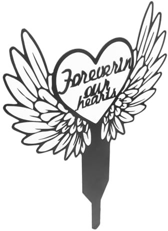 TOYANDONA Piquet Commémoratif pour Animaux De Jardin Marqueur De Tombe Simple De Métal Plantez Décorations Funéraires pour Cimetière