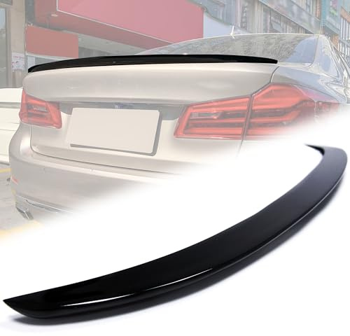 Heckspoiler Spoiler Hecklippe Glanz Schwarz für BMW 5er G30 Limo M5 525d 520i 2017 2018 2019+