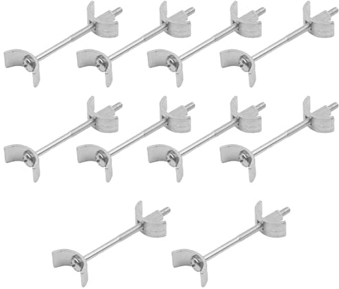 CEEYSEE 10er Set Arbeitsplattenverbinder 100 mm Möbelverbinder Plattenverbinder Verbindungsschrauben für Tischplatten Arbeitsplatten und Möbelmontage (100mm/TMLJ)
