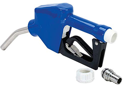 Liseng 3/4 NPT Automatik DEF/AdBlue Düse Edelstahl mit Schwenkbarer DEF Pumpe,Auto Treibstoff Pistole,Manueller/Automatischer Düse, Frostschutz Aufroller Blau