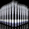 Lot de 72 plumeaux lumineux de mariage - En fibre optique - Blanc - En fibre optique - Pour mariage, fête, petit cadeau, anniversaire d'enfant, concert