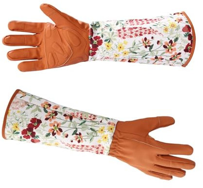 Gartenhandschuhe Damen Dornensichere Gartenhandschuhe Dornensicher | Rosa Gartenhandschuhe Dornensicher - Arbeitshandschuhe mit rutschfestem Griff, gepolsterte Handschuhe pr