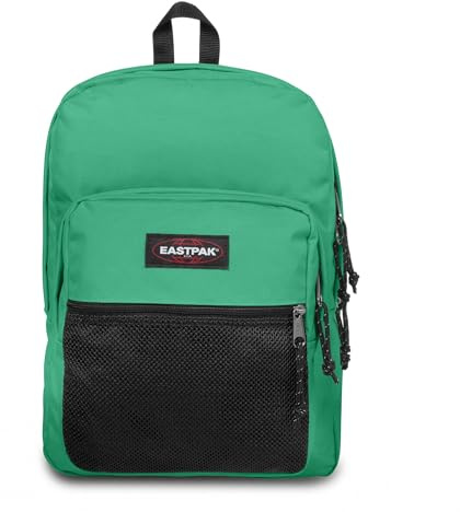 Eastpak Pinnacle Rucksack 38L (42 x 32 x 25,5 cm), Extra großer Schul- & Freizeitrucksack, robuster Multi-Fach Rucksack mit Organizer und gepolsterten Trägern - GEM GREEN