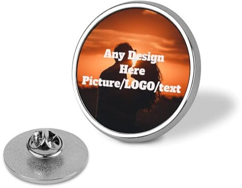 Personalisierte Fotobrosche - Personalisieren Sie mit Ihrem Eigenen Bild Individuelle Rucksäcke, Buttons, Anstecknadeln, Geschenk, für Hemd, Kleidung/Tasche/Hut, Anstecknadel-Dekor, Personalisiert,