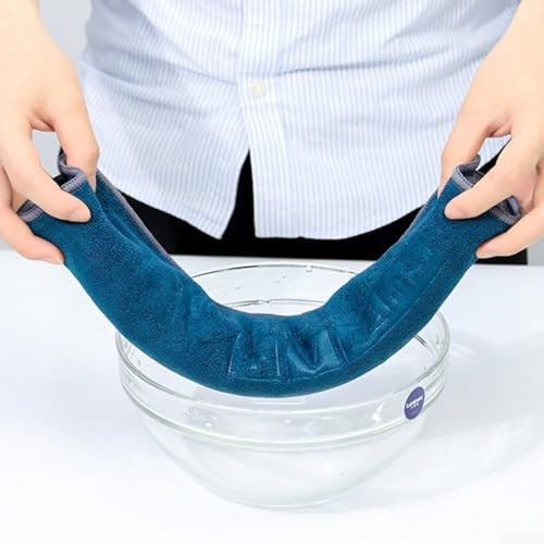 Fensterleder und Korallenvlies für effiziente Autoreinigungsaufgaben (43 x 43 cm)