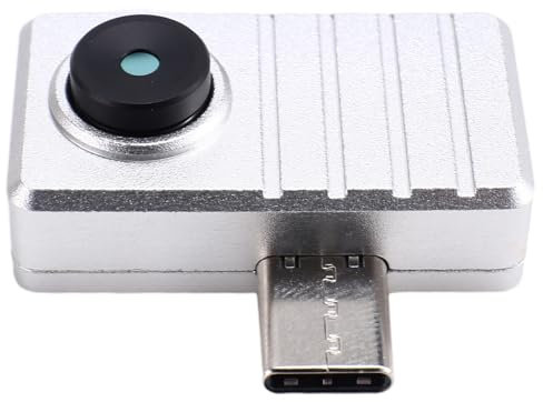 VENEKA Fotocamera A Infrarossi USB Termocamera 90° Tipo C Supporta Scatto di Foto e Registrazione di Video 80 X 62 Pixel 25 Hz