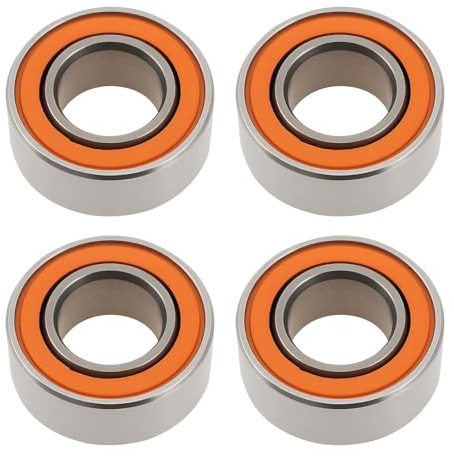 SG Store 4 Stück 5 X 10 X 4 Mm Edelstahl-Hybrid-Keramik-Kugellager Geeignet für die Meisten Angelgeräte