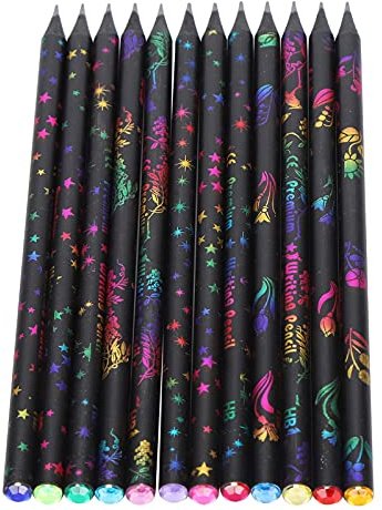 KooingTech 12 Stück Hb Bleistift, Bleistifte Hb, Bleistift Schwarz(12) | Bleistifte Hb Schwarz Für Schreiben Und Zeichnen, Blackwood