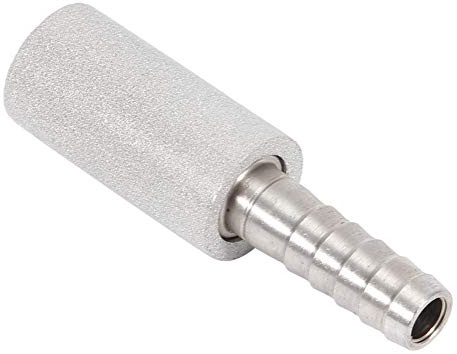 Zerodis Aeration Stone, Micron Diffusion Stone for Homebrew Wine Beer Soda Air Beverage Oxygenation, Stainless Steel 0.5 2 Micron Options (2Micron)